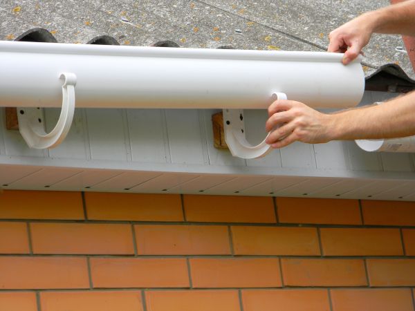 Half Round Gutter Installation in Mount Holly