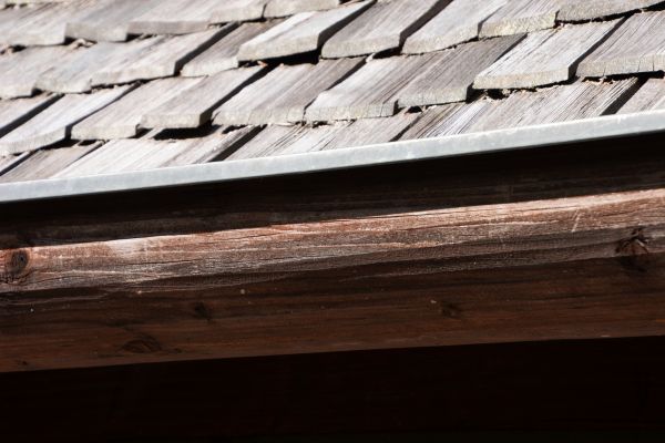 Wood Rain Gutter Installation in Mount Holly